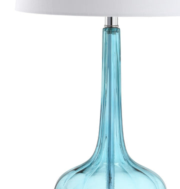 Bette 28.5" Glass Teardrop LED Table Lamp - JONATHAN Y